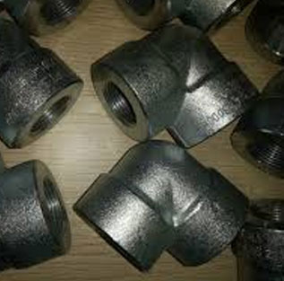 3000lbs Forged A105 High Pressure NPT Thread 90 Elbow Pipe Fittings