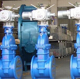 Electric Actuator Operated Soft Seated Gate Valve
