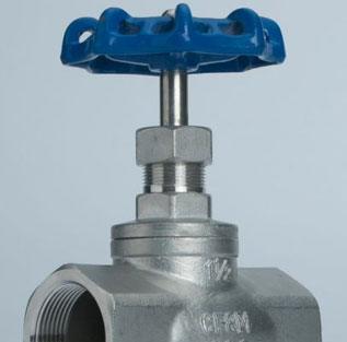 A182 F304 150lb DN32 Manual Globe Valve with RF Flange Ending, 6IN, 150 LB