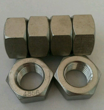Alloy INCONEL 625 finished hex nut
