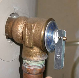 Water Heater Temperature And Pressure Relief Valve