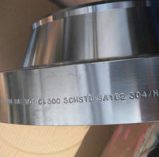 Astm A182 Stainless Steel Forged SS 304 Ansi B16.5 Rf Wn Flange