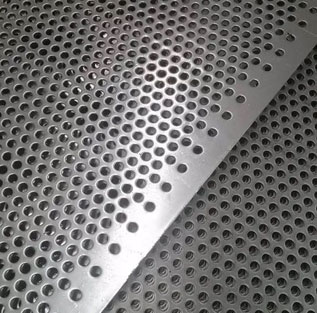 347 Saf 2205 Perforated Stainless Steel Plate