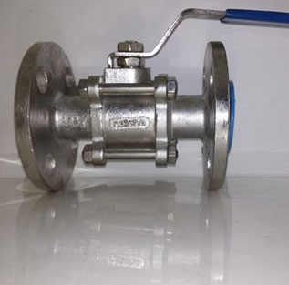 AISI 904L flanged ball valves 
