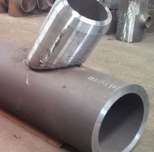 Stainless Steel Reducing Equal Lateral Tee Pipe Fitting