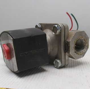 2/2 Way 1/2 Inch Air Water 24v Stainless Steel Material Solenoid Valve