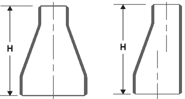 ASTM A234 Wpb Concentric Reducer Dimensions ASTM A234 Wpb Concentric Reducer Dimensions
