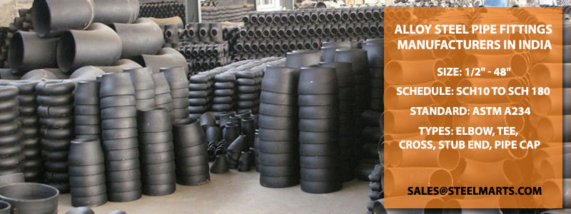 Alloy Steel Pipe Fittings manufacturers in India