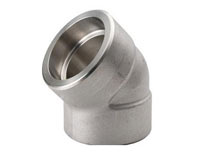 Stainless Steel Class 150 45 Degree Socket Weld Elbow Stainless Steel Class 150 45 Degree Socket Weld Elbow