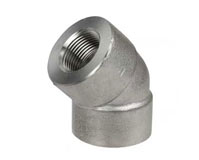 ASTM A182 Stainless Steel 45 Degree Threaded Elbow ASTM A182 Stainless Steel 45 Degree Threaded Elbow