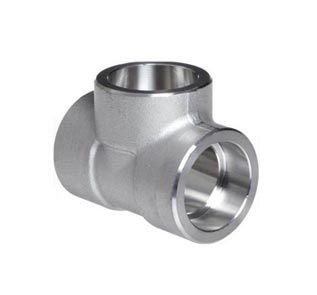 Socket Weld Equal Tee Stainless Steel Socket Weld Equal Tee