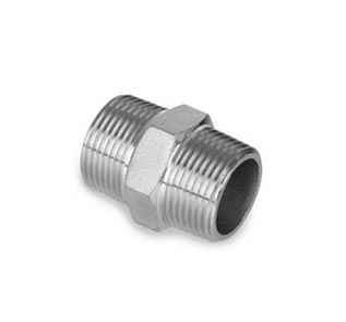 Stainless Steel Threaded Hex Nipple Stainless Steel Threaded Hex Nipple