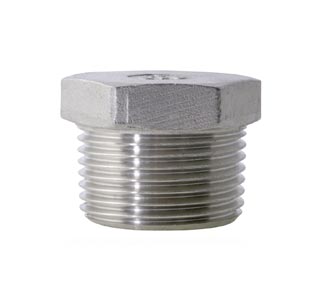 Stainless Steel Threaded Hex Plug Stainless Steel Threaded Hex Plug