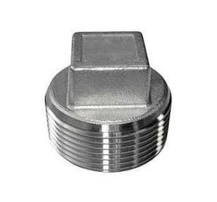 Stainless Steel Threaded Square Plug Stainless Steel Threaded Square Plug