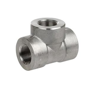 Stainless Steel Threaded Unequal Tee