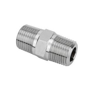 Threaded Hex Nipple Threaded Hex Nipple