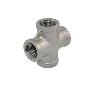 Stainless Steel Threaded Equal Cross