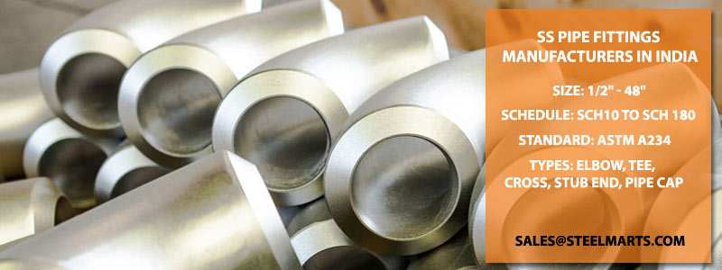 SS Pipe Fittings Manufacturers in India SS Pipe Fittings Manufacturers in India