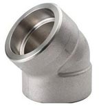 A182 Gr F316 45 Degree Threaded Elbow