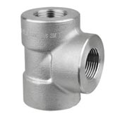 A182 Gr F321 Threaded Unequal Tee