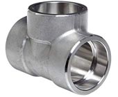 Class 3000 elbow, socket weld Tee