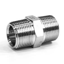 Stainless Steel Hex Nipples