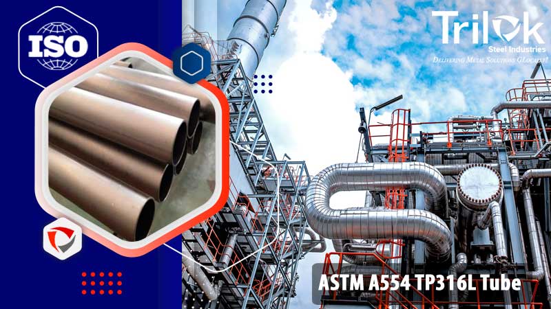ASTM A554 TP316L Tube